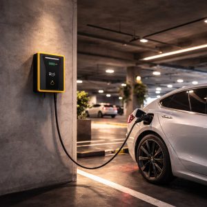 עמדת טעינה AC חכמה לרכב חשמלי