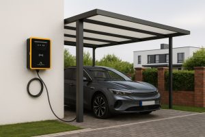 עמדת טעינה לרכב חשמלי AC חכמה מנוהלת