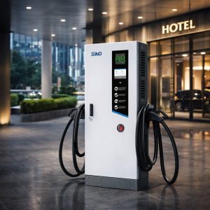 עמדת טעינה אולטרה מהירה DC לרכב חשמלי 60kW – דגם PEVC3106E